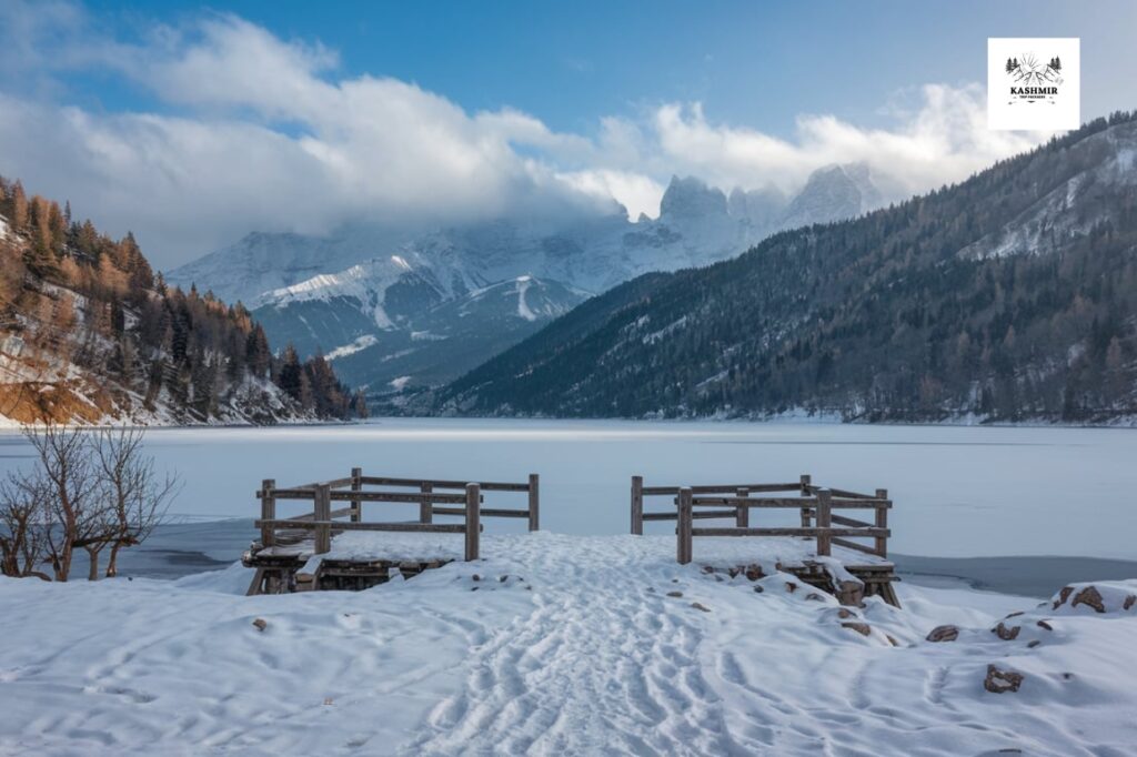 Kashmir's Winter Landscape